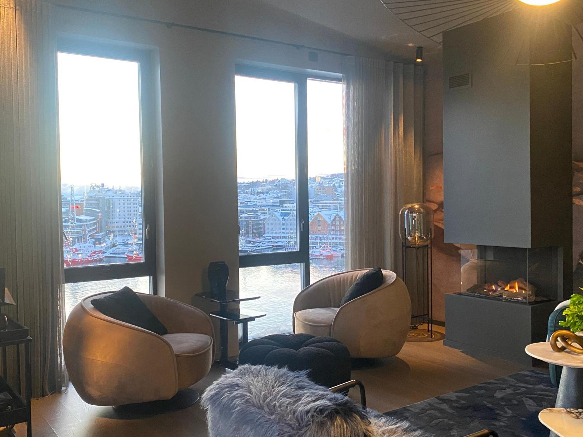 Vindlys Luxury Penthouse Apartment Tromsø Exterior foto