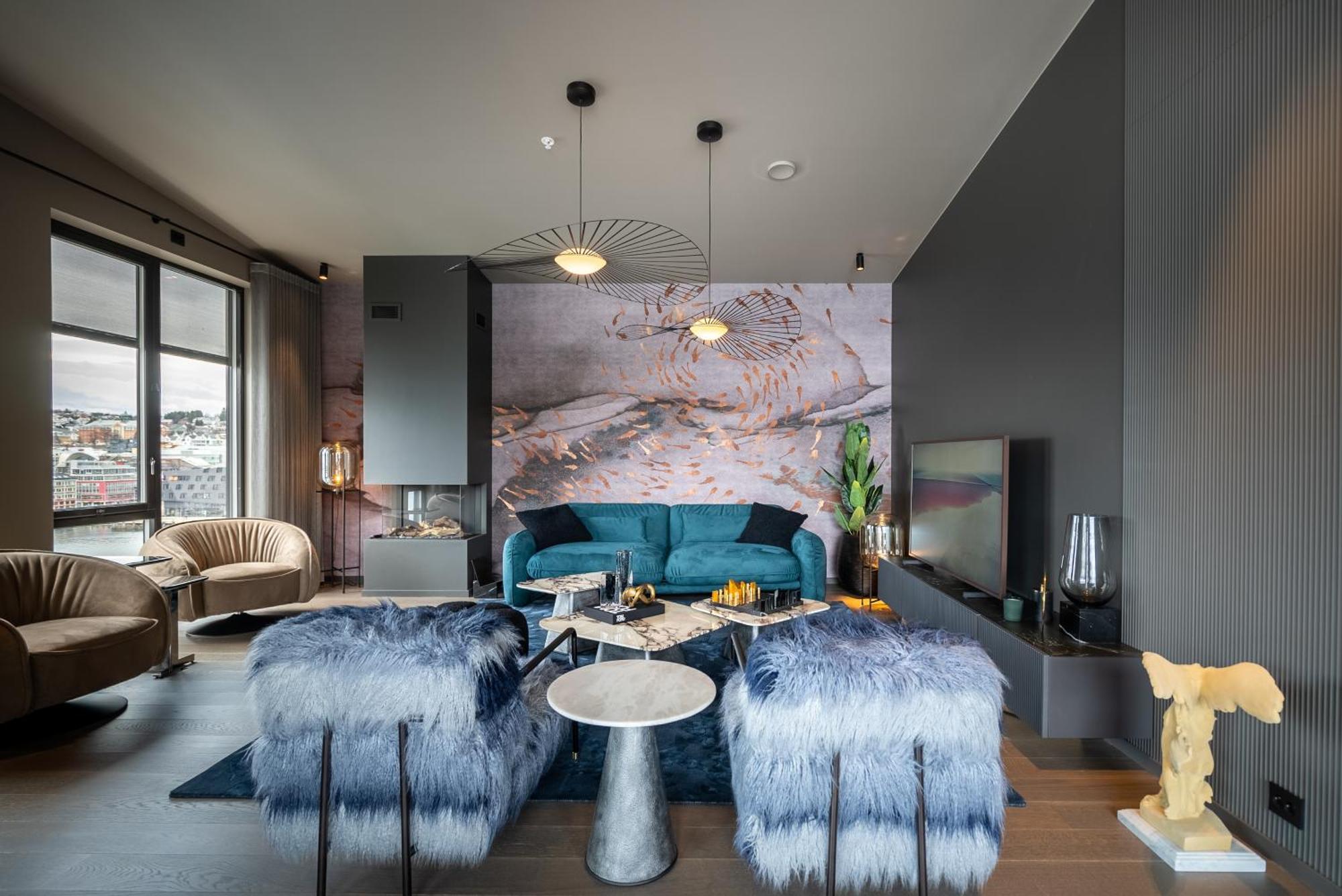 Vindlys Luxury Penthouse Apartment Tromsø Exterior foto