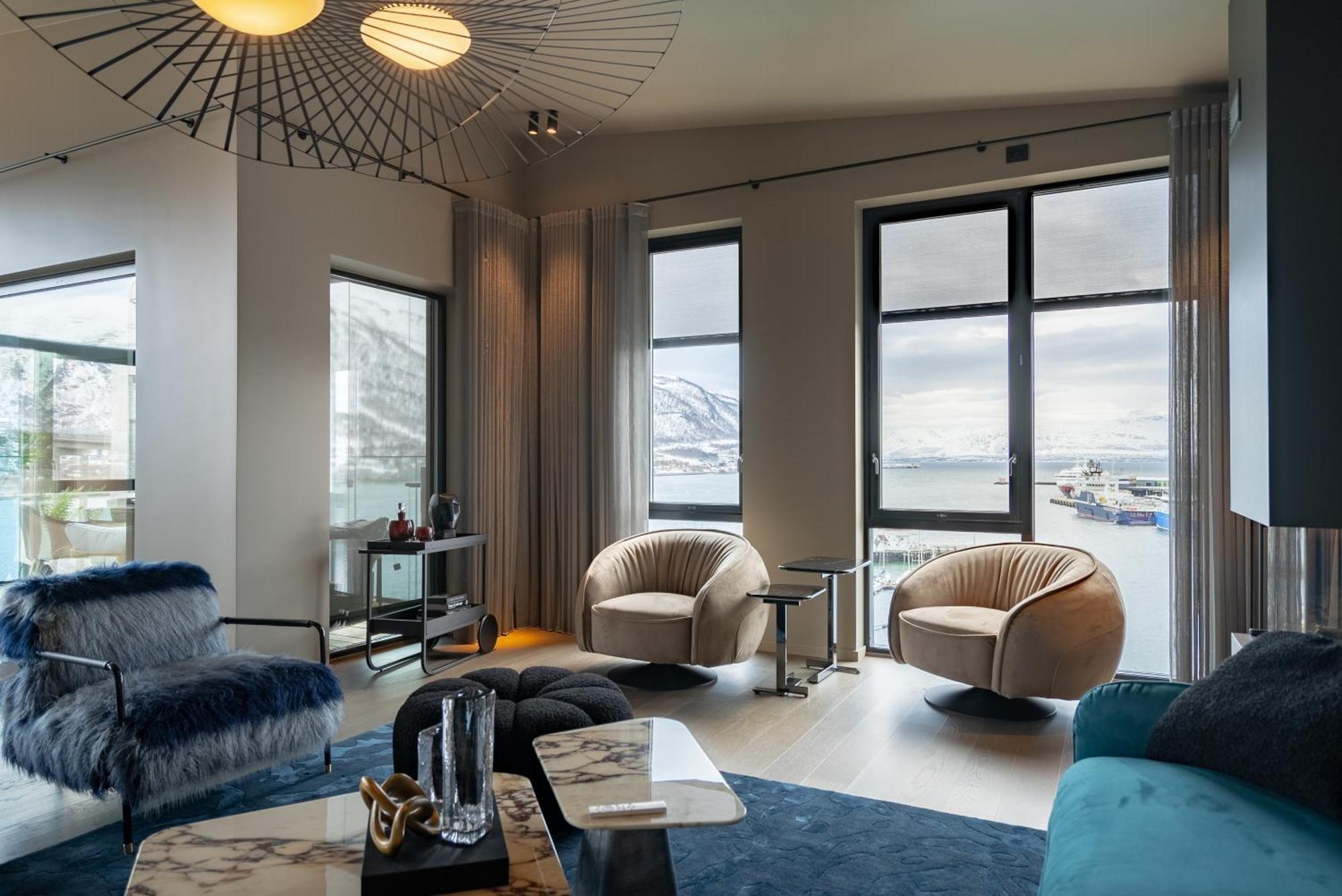 Vindlys Luxury Penthouse Apartment Tromsø Exterior foto