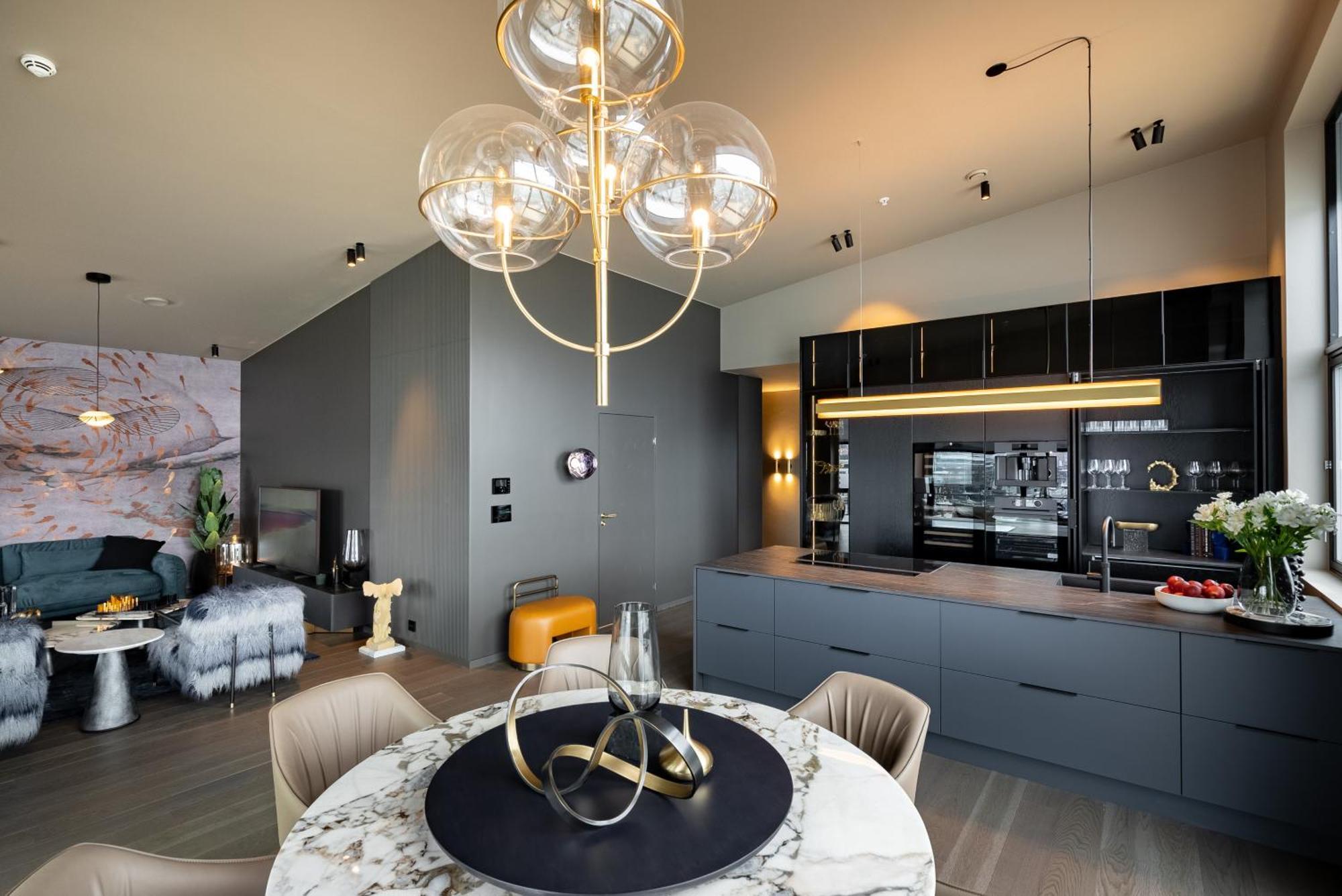 Vindlys Luxury Penthouse Apartment Tromsø Exterior foto